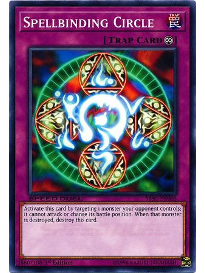 Spellbinding Circle - SBSC-EN005 - Common 1st Edition 1