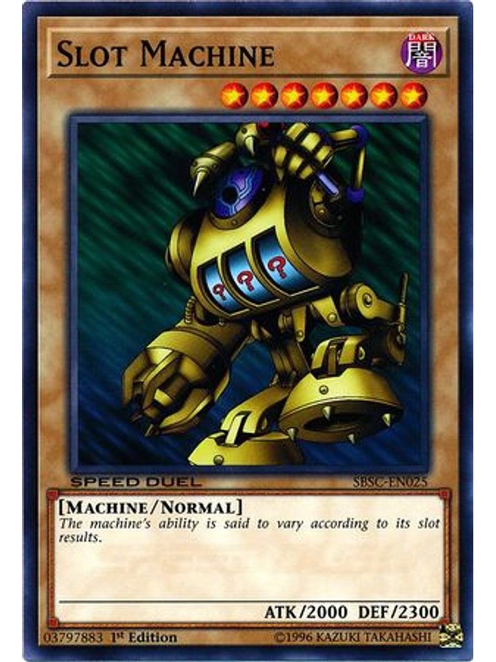 Slot Machine - SBSC-EN025 - Common 1st Edition 1