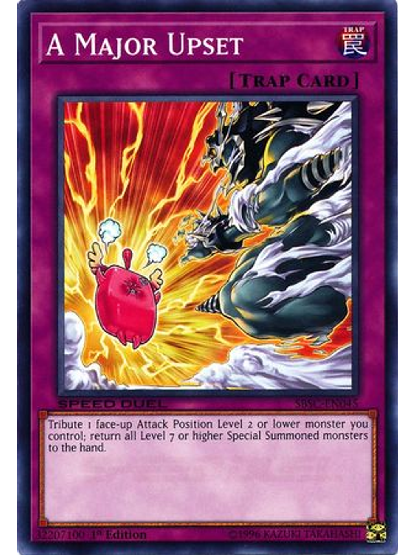 A Major Upset - SBSC-EN045 - Common 1st Edition 1