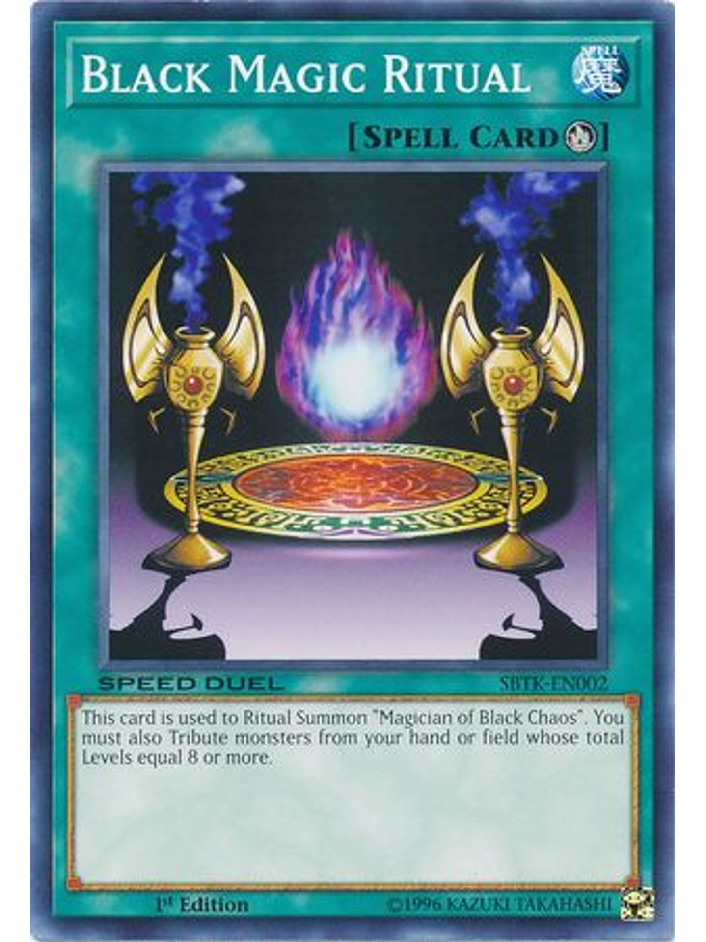 Black Magic Ritual - SBTK-EN002 - Common 1st Edition 1