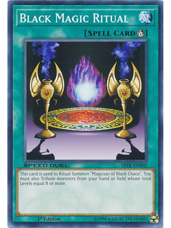 Black Magic Ritual - SBTK-EN002 - Common 1st Edition 1