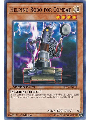 Helping Robo for Combat - SBTK-EN017 - Common 1st Edition