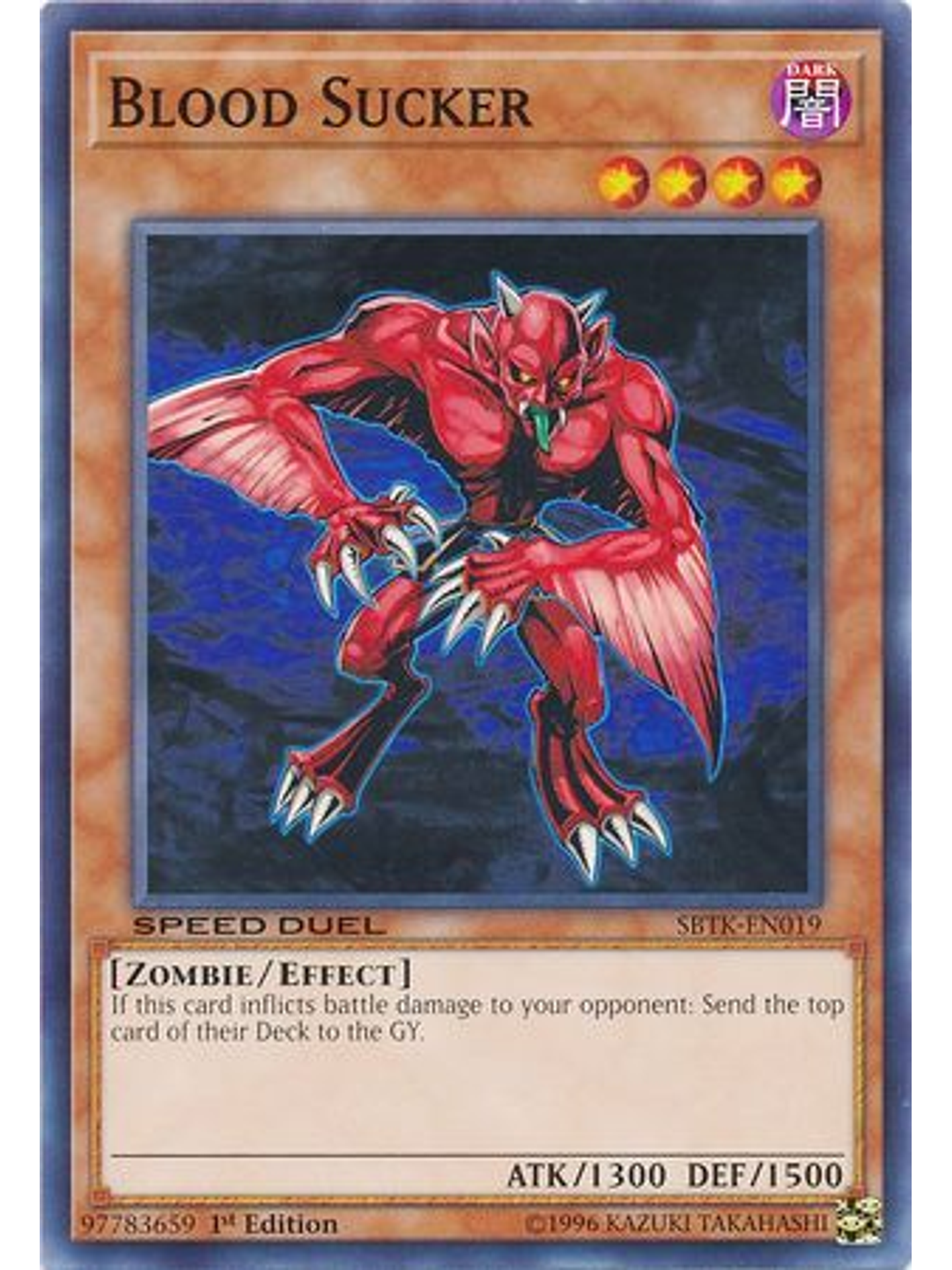 Blood Sucker - SBTK-EN019 - Common 1st Edition 1
