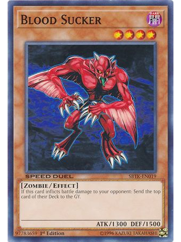 Blood Sucker - SBTK-EN019 - Common 1st Edition 1