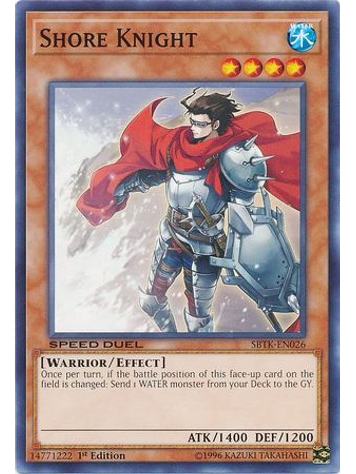 Shore Knight - SBTK-EN026 - Common 1st Edition 1