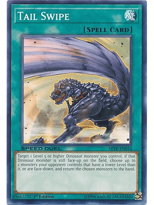 Tail Swipe - SBTK-EN034 - Common 1st Edition