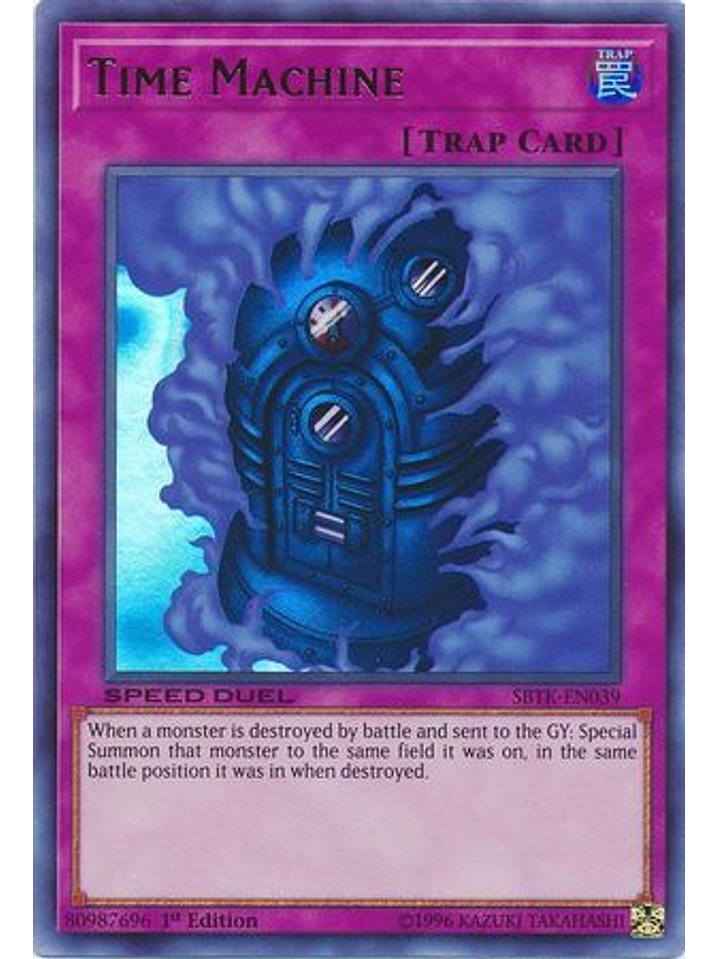Time Machine - SBTK-EN039 - Ultra Rare 1st Edition 1