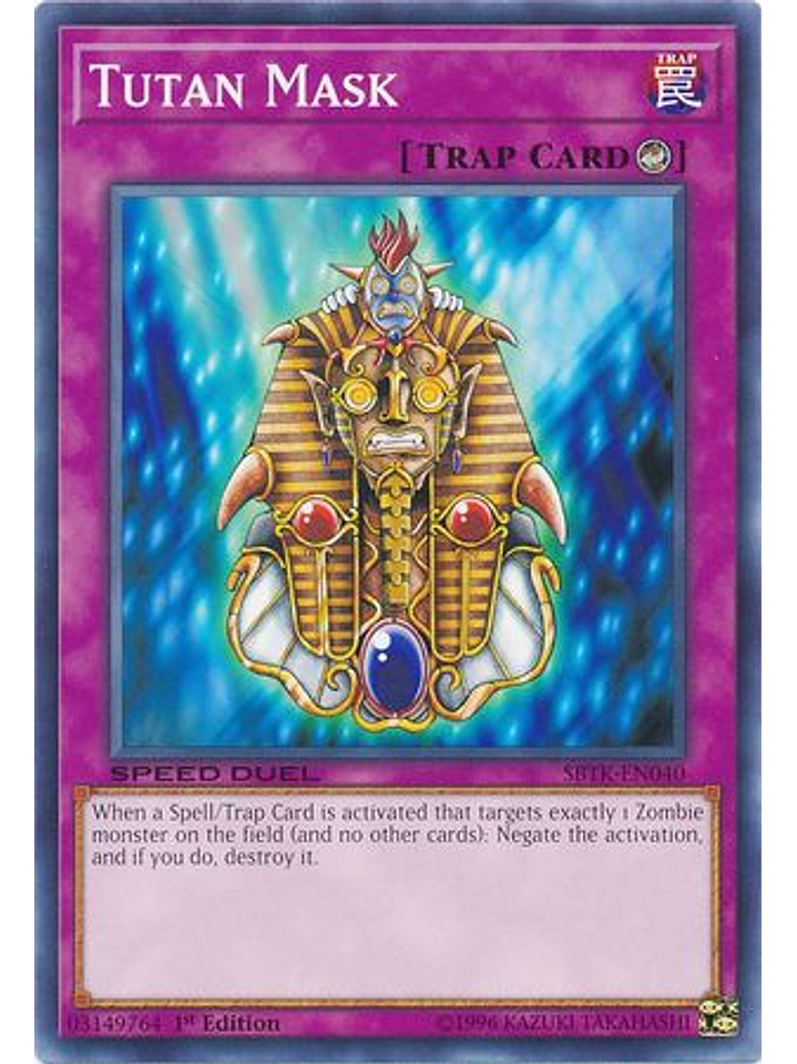 Tutan Mask - SBTK-EN040 - Common 1st Edition 1