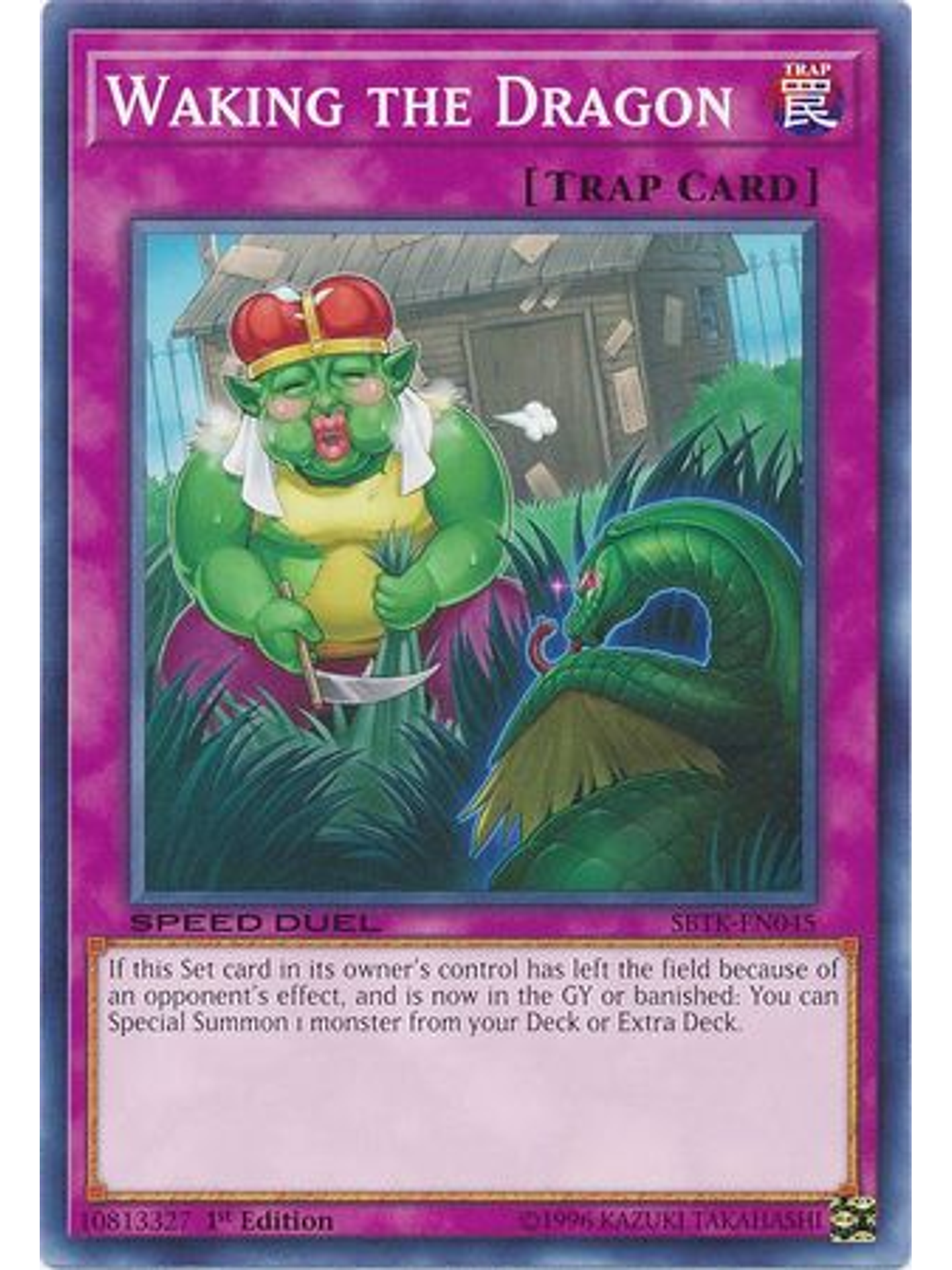 Waking the Dragon - SBTK-EN045 - Common 1st Edition 1