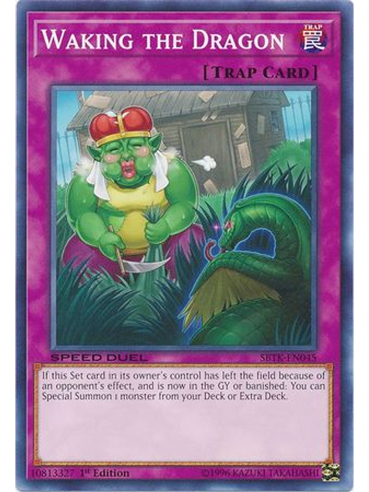 Waking the Dragon - SBTK-EN045 - Common 1st Edition 1