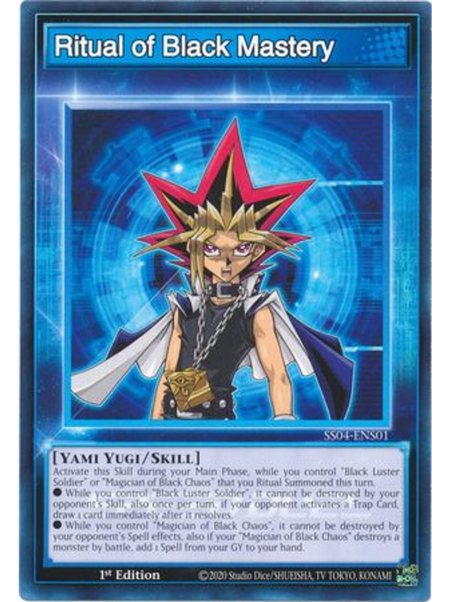 Ritual of Black Mastery - SS04-ENS01 - Common 1st Edition 1