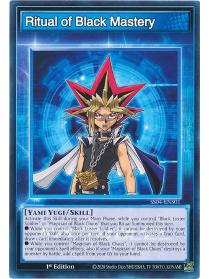 Ritual of Black Mastery - SS04-ENS01 - Common 1st Edition 1