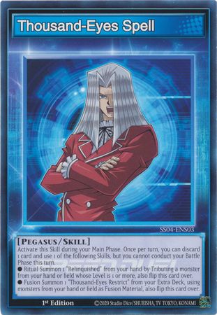 Thousand-Eyes Spell - SS04-ENS03 - Common 1st Edition