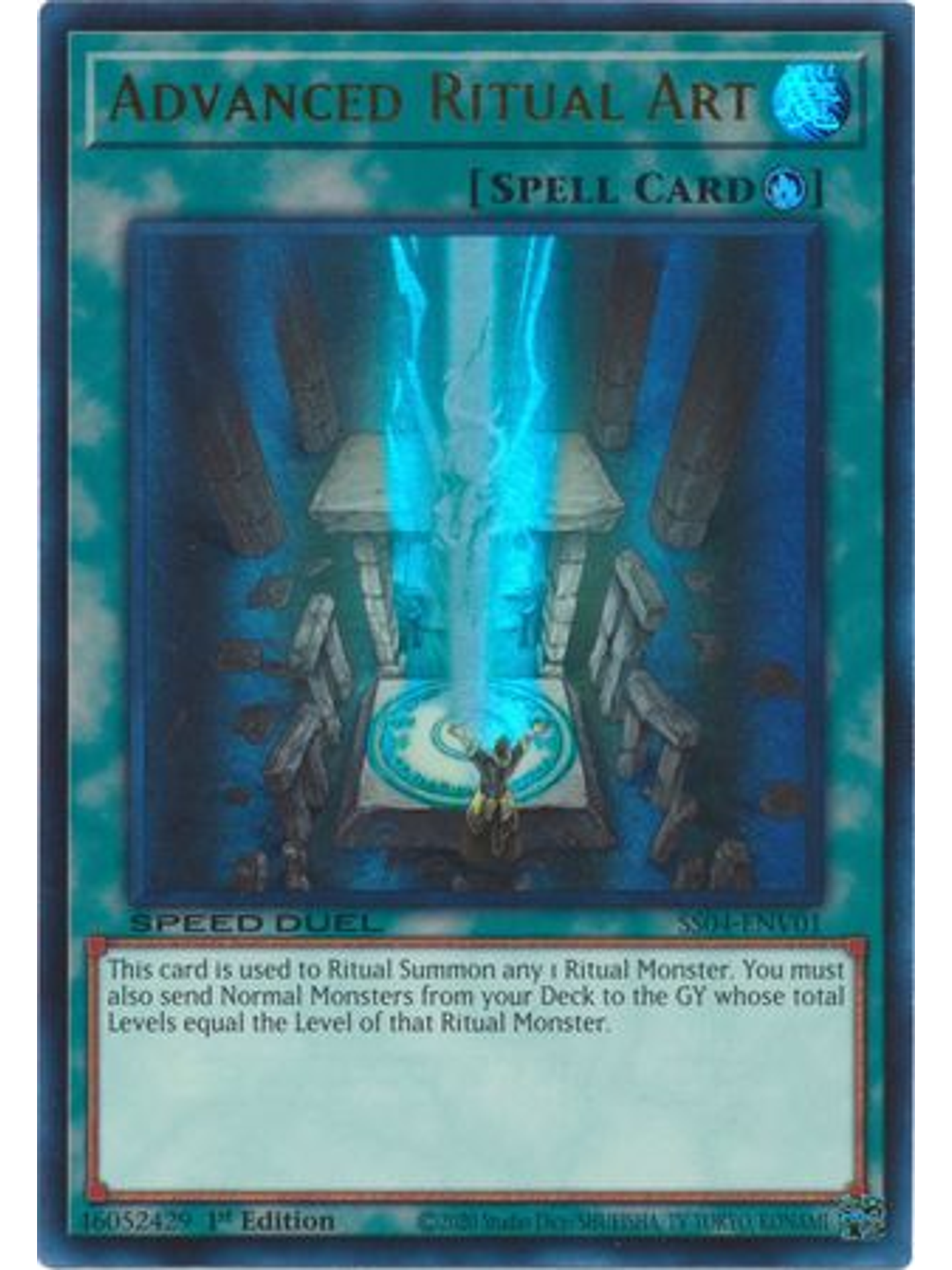 Advanced Ritual Art - SS04-ENV01 - Ultra Rare 1st Edition 1