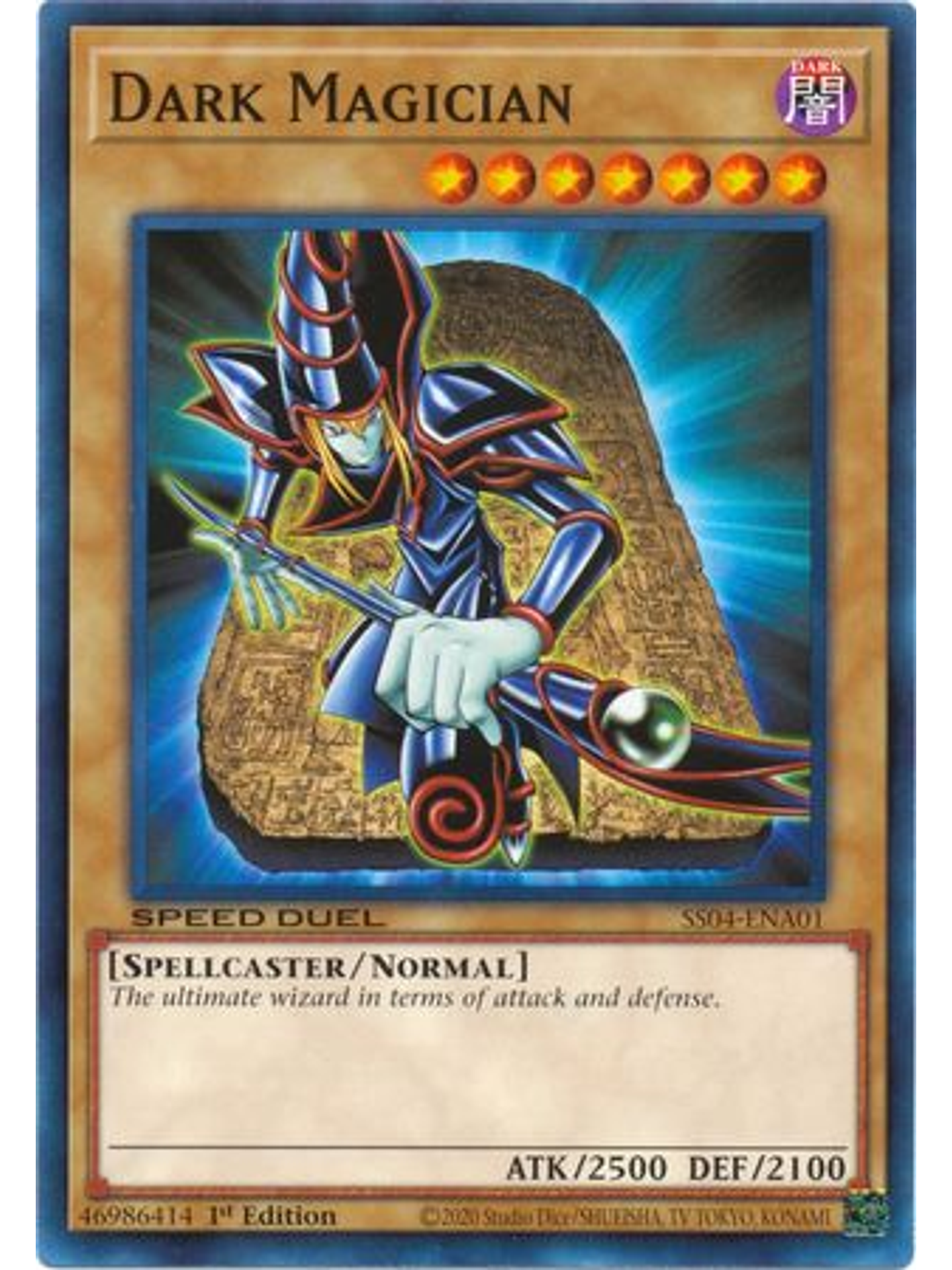 Dark Magician - SS04-ENA01 - Common 1st Edition 1