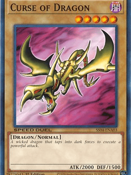 Curse of Dragon - SS04-ENA03 - Common 1st Edition