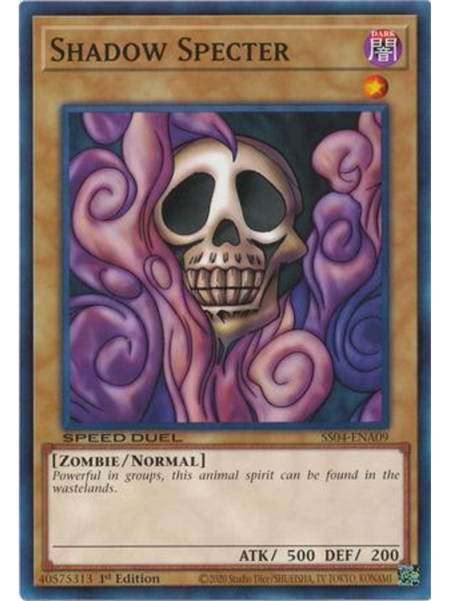 Shadow Specter - SS04-ENA09 - Common 1st Edition 1