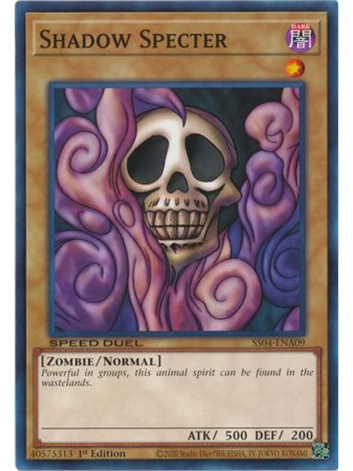 Shadow Specter - SS04-ENA09 - Common 1st Edition 1