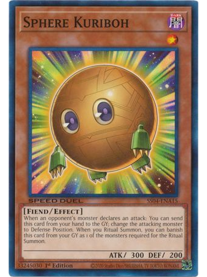 Sphere Kuriboh - SS04-ENA15 - Common 1st Edition 1