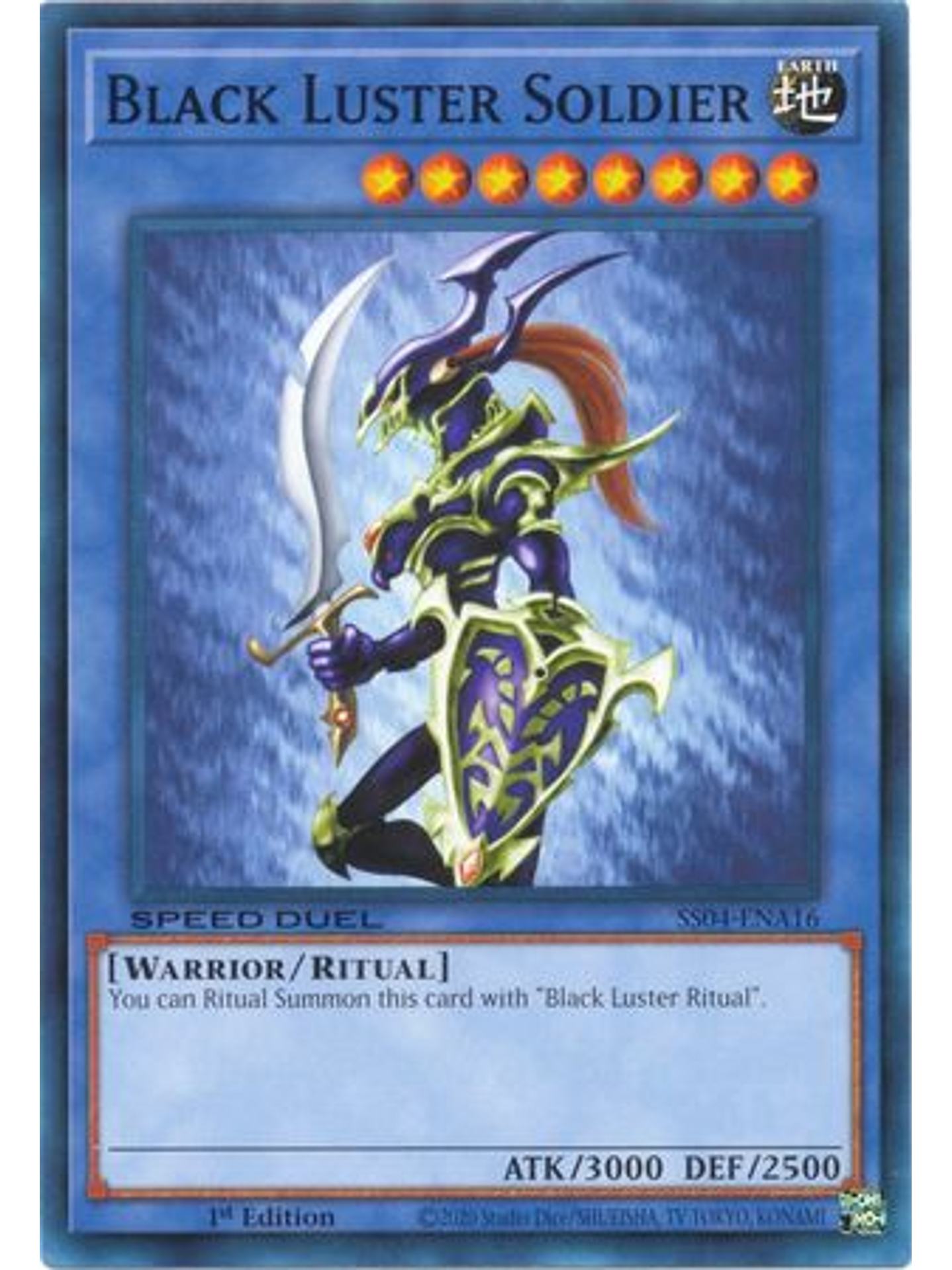 Black Luster Soldier - SS04-ENA16 - Common 1st Edition 1