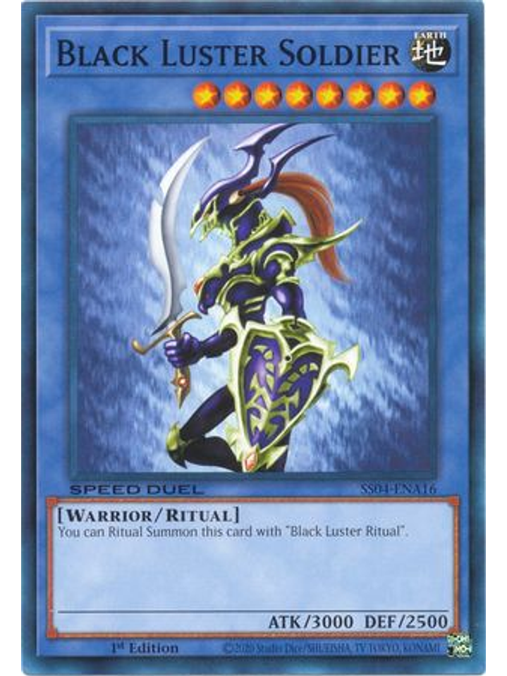 Black Luster Soldier - SS04-ENA16 - Common 1st Edition 1