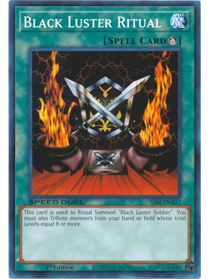 Black Luster Ritual - SS04-ENA17 - Common 1st Edition 1