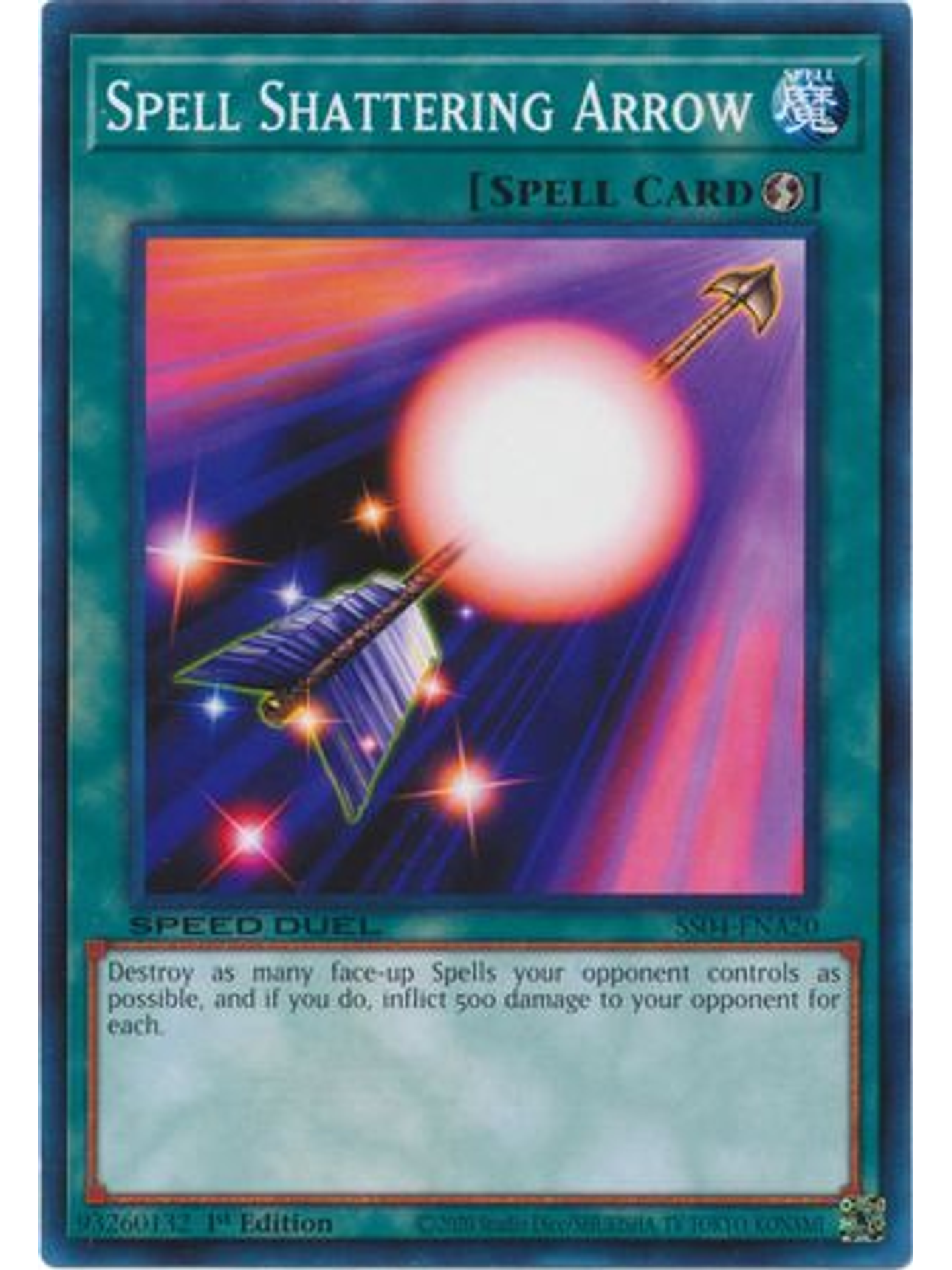 Spell Shattering Arrow - SS04-ENA20 - Common 1st Edition 1