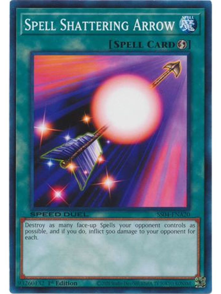 Spell Shattering Arrow - SS04-ENA20 - Common 1st Edition 1