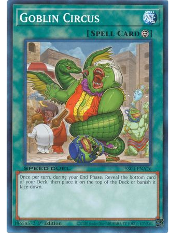 Goblin Circus - SS04-ENA26 - Common 1st Edition 1