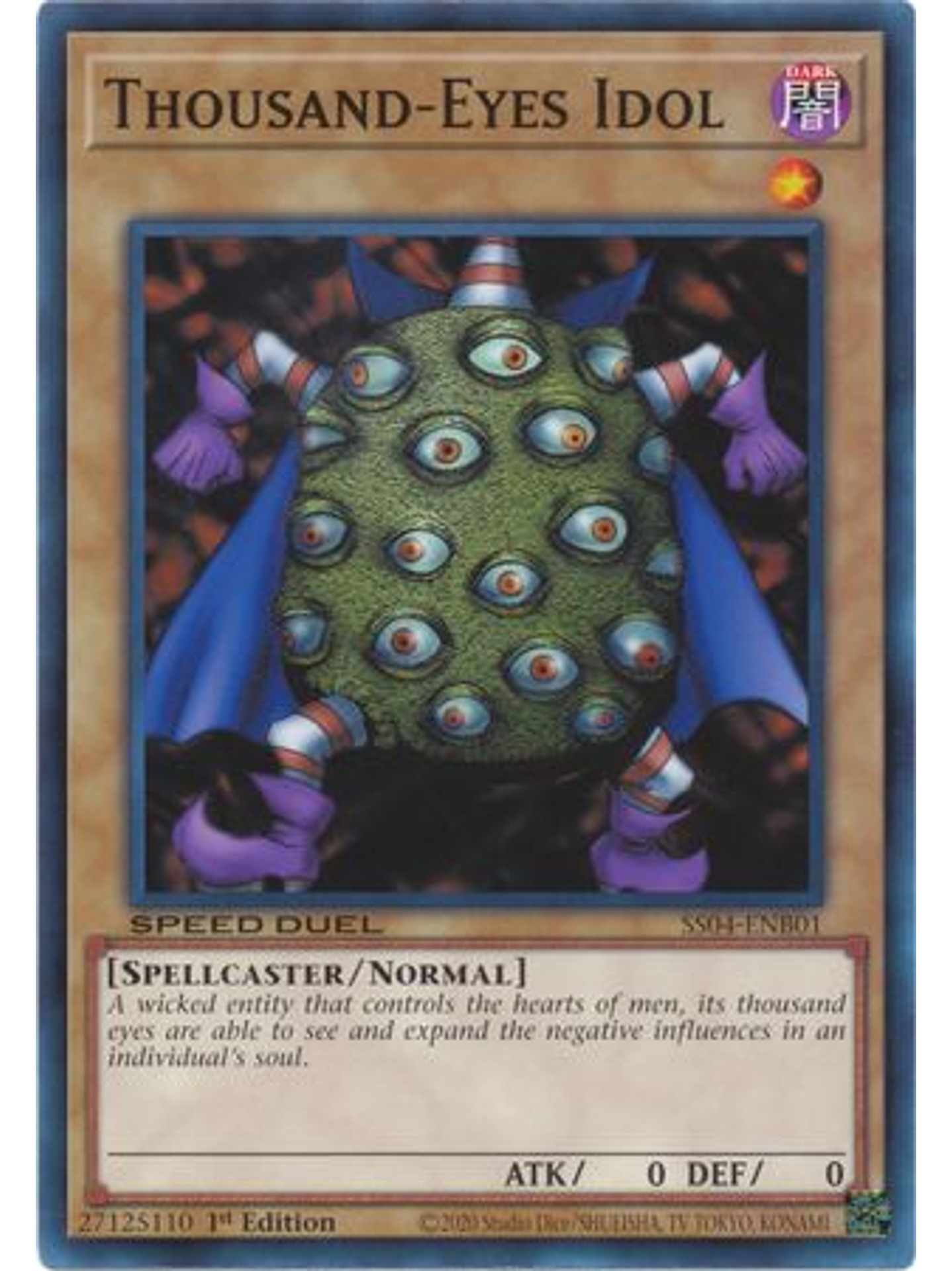 Thousand-Eyes Idol - SS04-ENB01 - Common 1st Edition 1