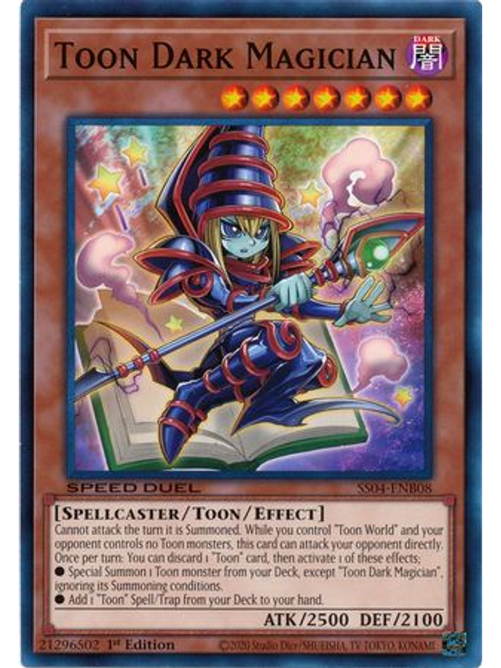 Toon Dark Magician - SS04-ENB08 - Common 1st Edition 1
