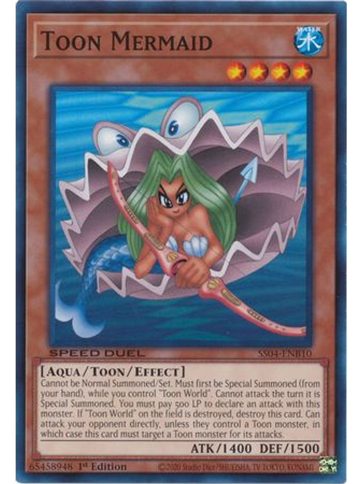 Toon Mermaid - SS04-ENB10 - Common 1st Edition 1