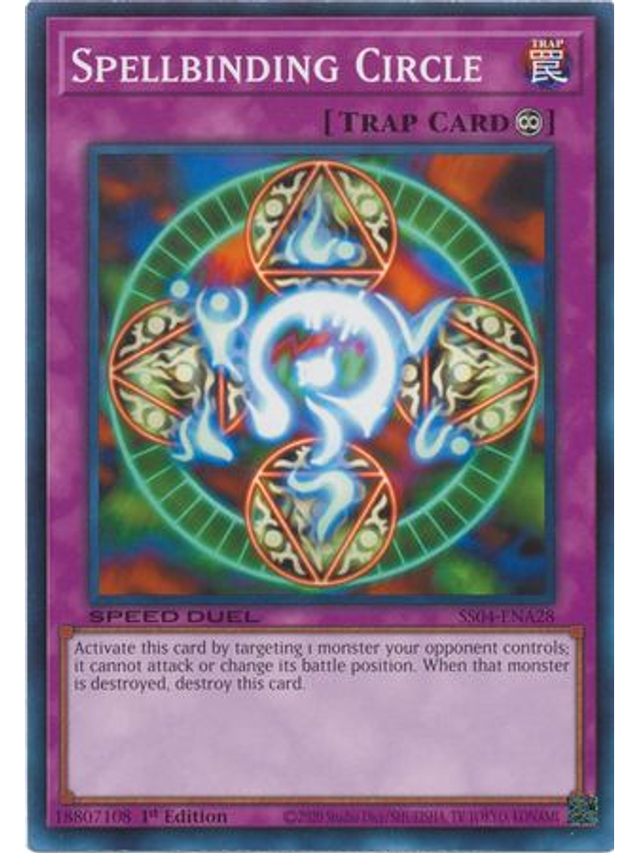 Spellbinding Circle - SS04-ENA28 - Common 1st Edition 1