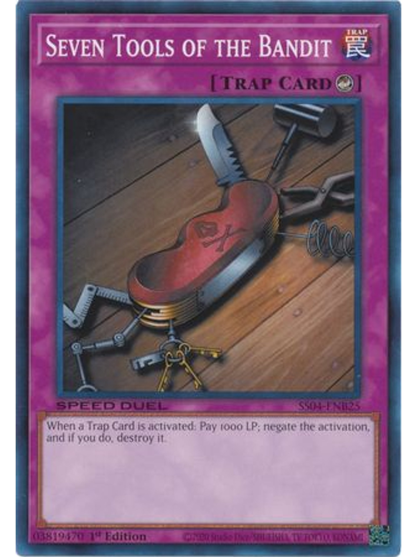 Seven Tools of the Bandit - SS04-ENB25 - Common 1st Edition 1