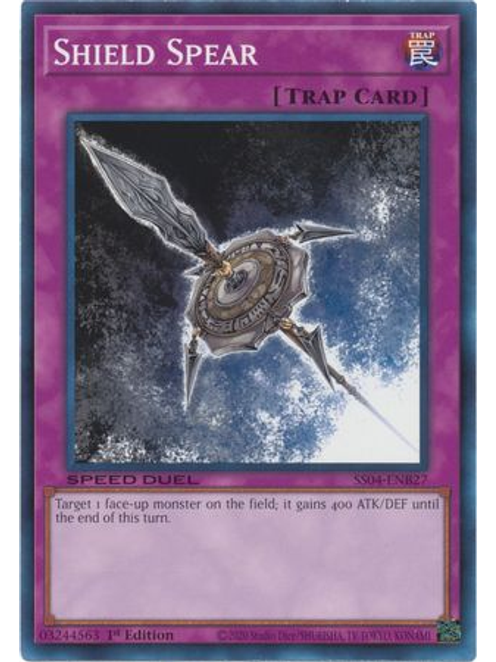 Shield Spear - SS04-ENB27 - Common 1st Edition 1