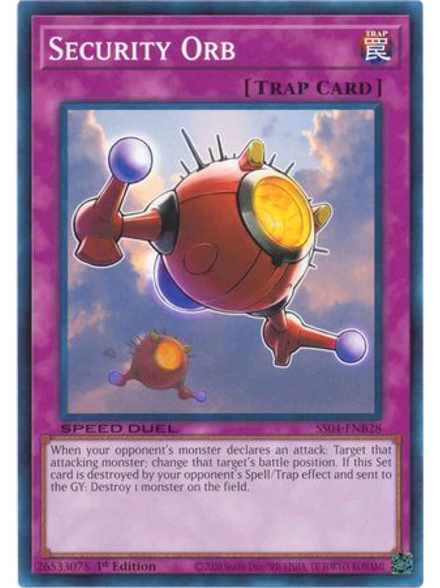 Security Orb - SS04-ENB28 - Common 1st Edition 1