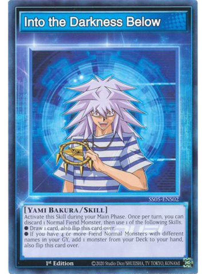 Into the Darkness Below - SS05-ENS02 - Common 1st Edition 1