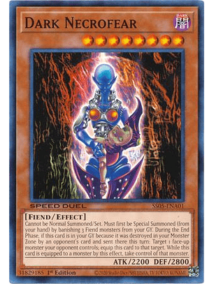 Dark Necrofear - SS05-ENA01 - Common 1st Edition