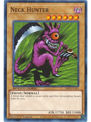 Neck Hunter - SS05-ENA02 - Common 1st Edition