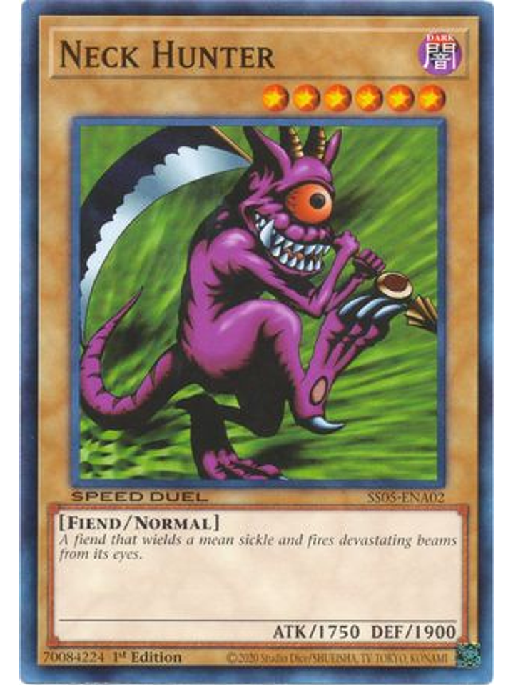 Neck Hunter - SS05-ENA02 - Common 1st Edition 1
