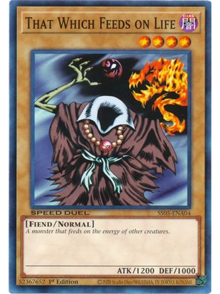 That Which Feeds on Life - SS05-ENA04 - Common 1st Edition 1