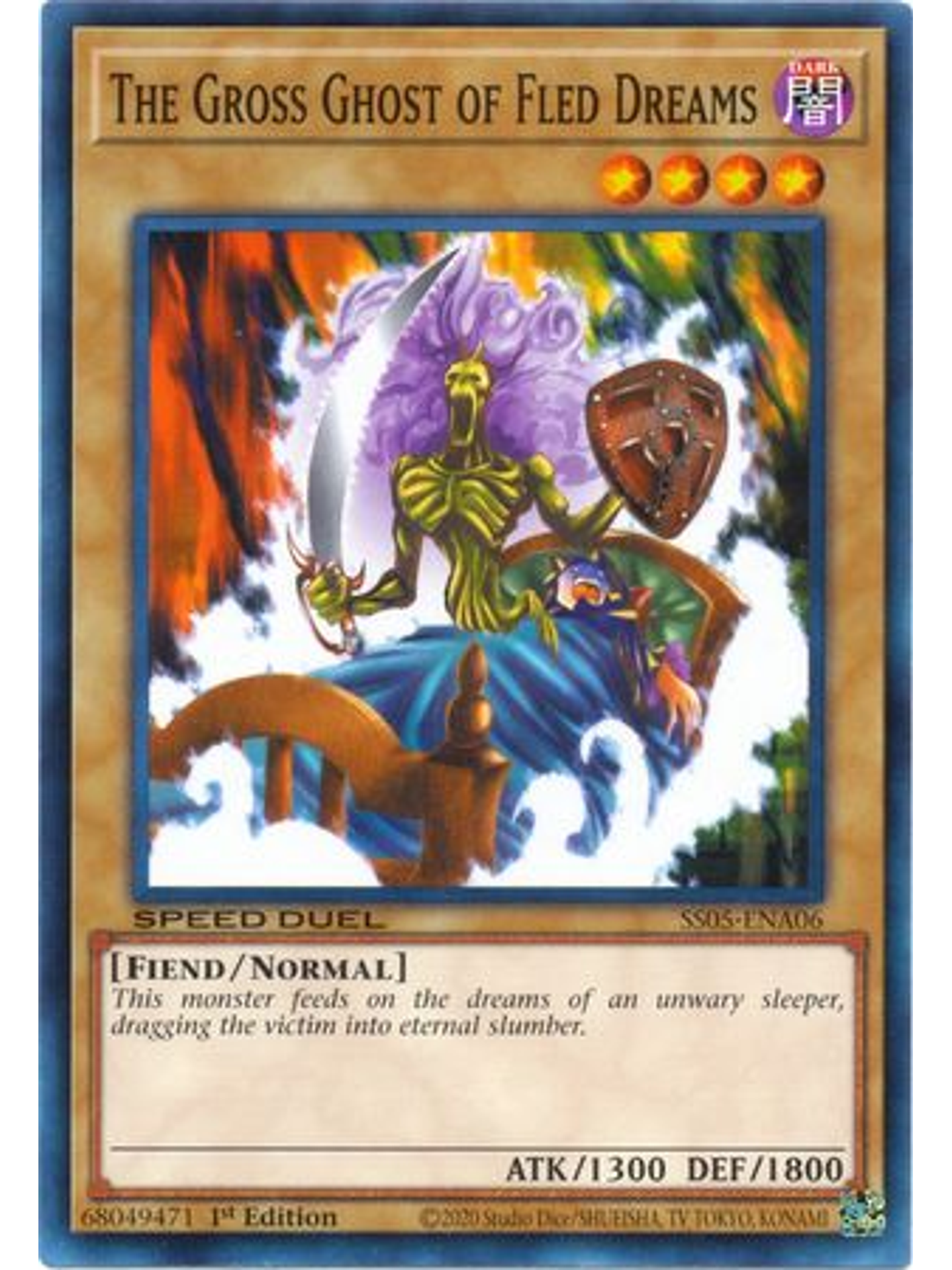 The Gross Ghost of Fled Dreams - SS05-ENA06 - Common 1st Edition 1