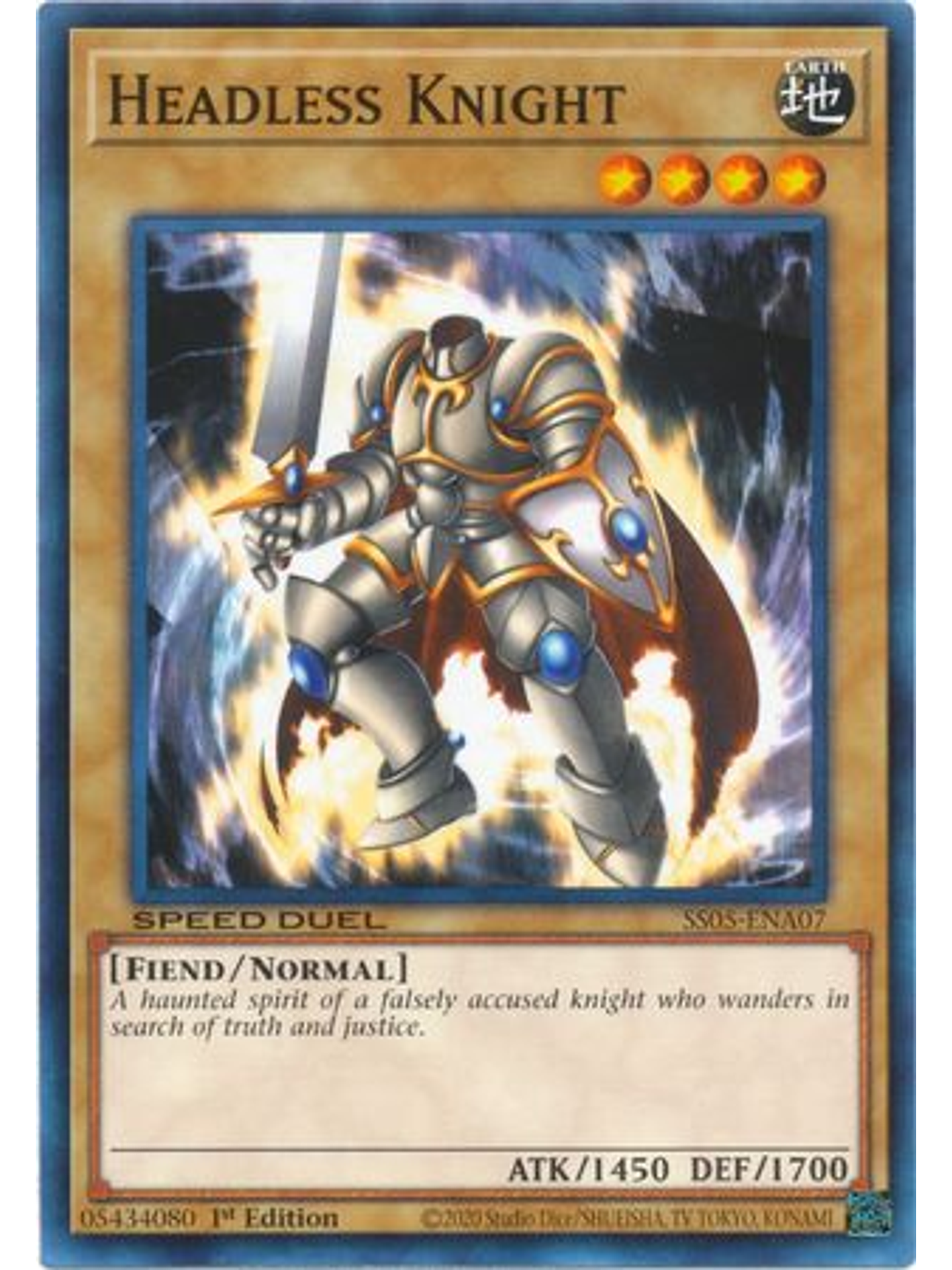 Headless Knight - SS05-ENA07 - Common 1st Edition 1