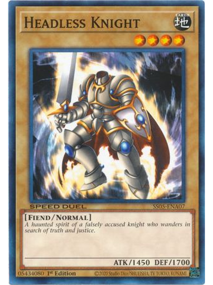 Headless Knight - SS05-ENA07 - Common 1st Edition 1