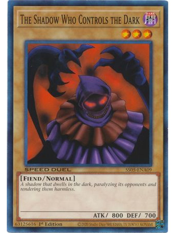 The Shadow Who Controls the Dark - SS05-ENA09 - Common 1st Edition 1