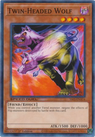 Twin-Headed Wolf - SS05-ENA14 - Common 1st Edition