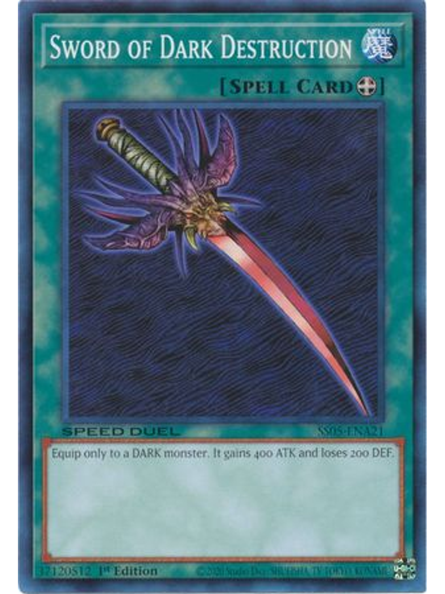 Sword of Dark Destruction - SS05-ENA21 - Common 1st Edition 1