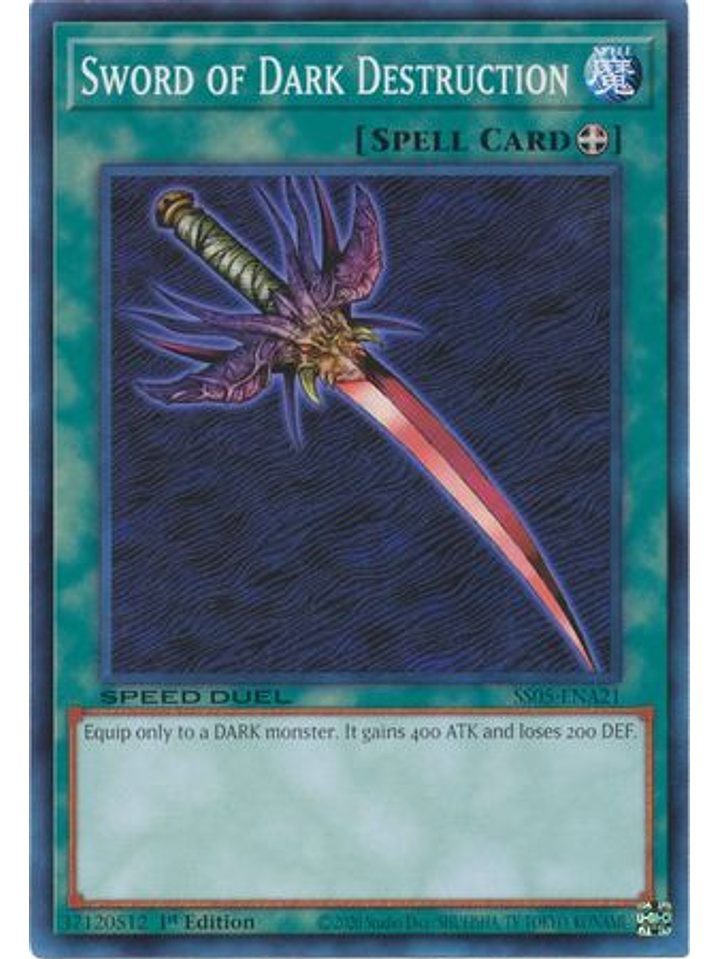 Sword of Dark Destruction - SS05-ENA21 - Common 1st Edition 1