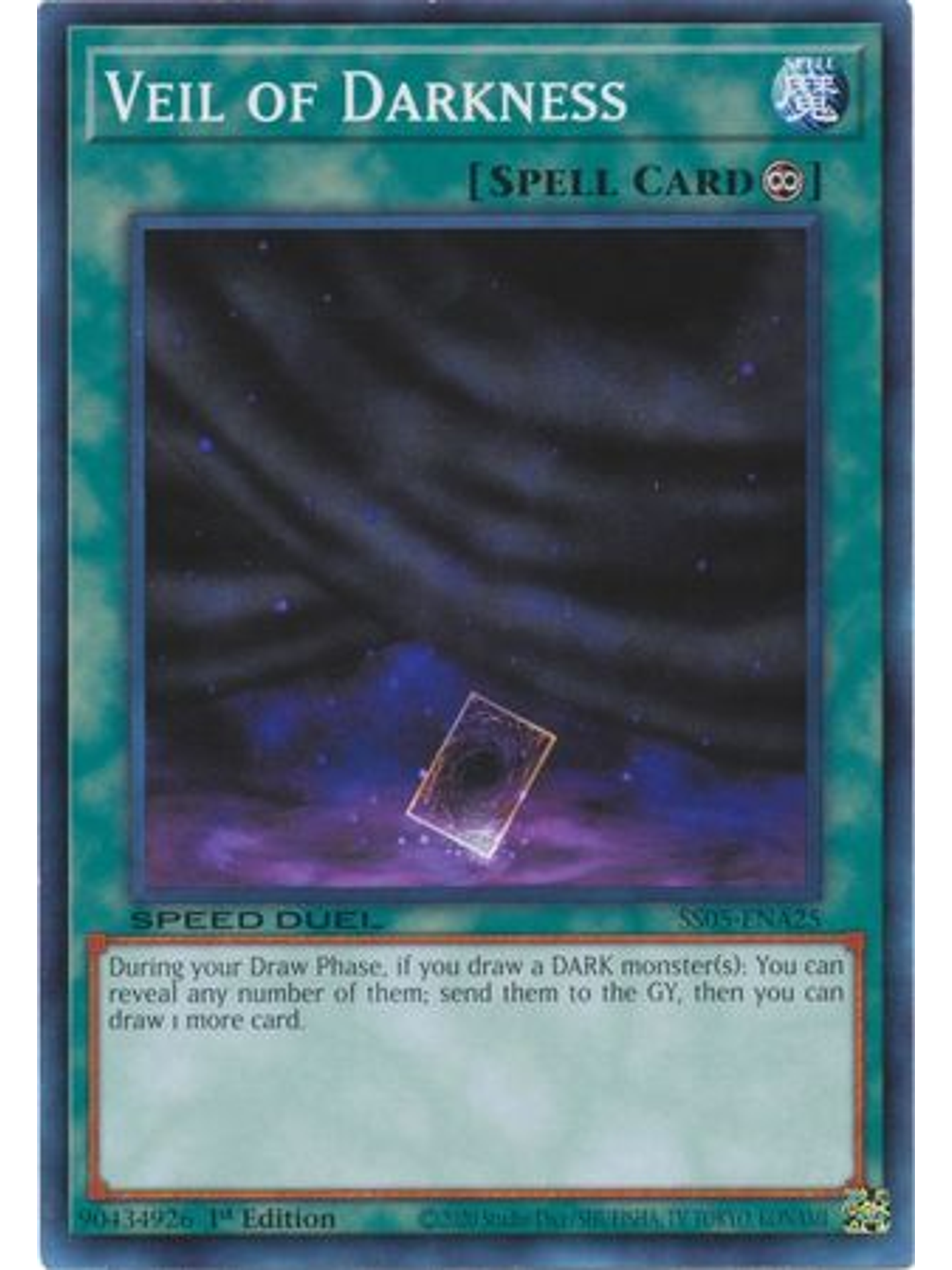 Veil of Darkness - SS05-ENA25 - Common 1st Edition 1