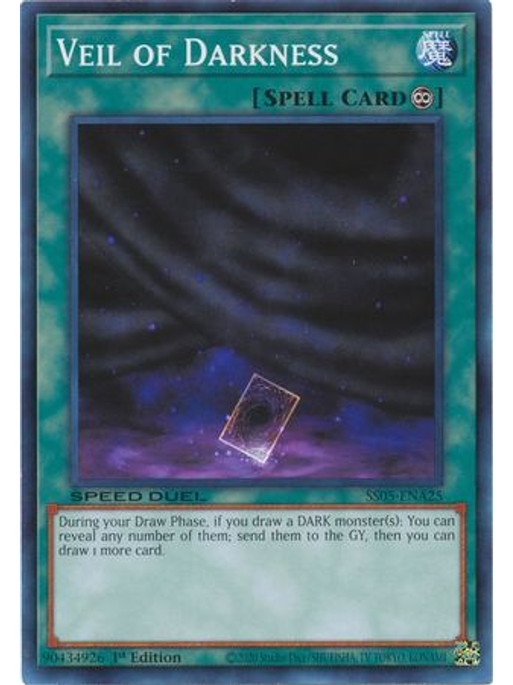 Veil of Darkness - SS05-ENA25 - Common 1st Edition 1